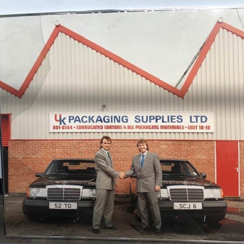 Number Plate UK Packaging PLC 52 TD SCJ 6